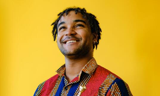 Portrait of Aaron Akugbo