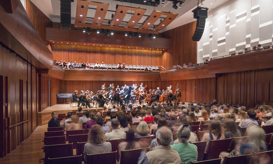 The Guildhall Symphony Orchestra perform in Milton Court