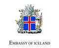 Logo for Embassy of Iceland