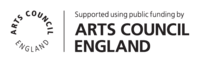 A black logo of Arts Council England