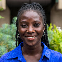 A headshot of Tobi Ruth Adebekun, Deputy-Chair of the Barbican Board