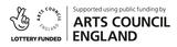 National Lottery Arts Council England logo