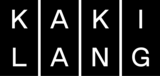 The word Kakilang in white writing across two lines against a black background