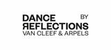 Black text against a white background: Dance Reflections by Van Cleef & Arpels.