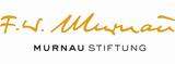The Mumau Foundation Logo: the words F.W. Murmau in yellow handwriting, with MURNAU STIFTUNG in black text underneath