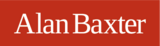 Text logo saying Alan Baxter